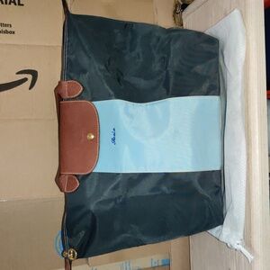 Longhcamp Le Pliage Medium Personalized Name "Susie"